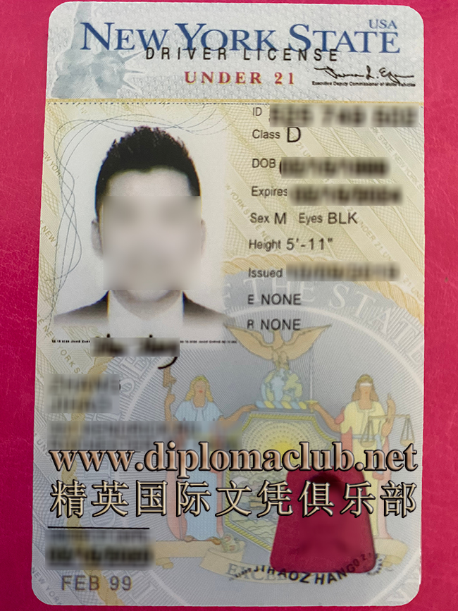 美国纽约驾驶证