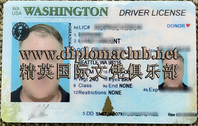 买美国华盛顿州驾照，办理美国驾照，可扫描二维码查询信息