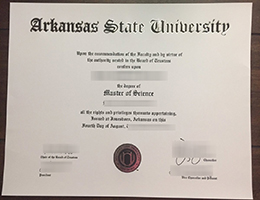 阿肯色州立大学本科学历，Arkansas State University Degree