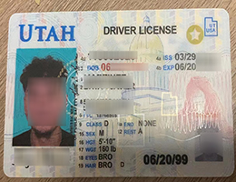 Fake Utah driver’s license，办理美国犹他州ID，购买犹他州驾照
