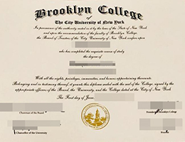 布鲁克林学院毕业证，Brooklyn College Diploma Online