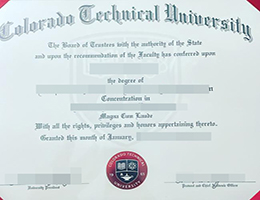 科罗拉多科技大学文凭，Colorado Technical University Degree