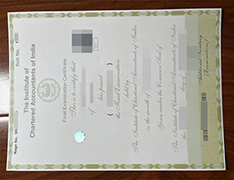 印度特许会计师协会证书, ICAI certificate replacement