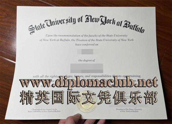 纽约州立大学布法罗分校文凭