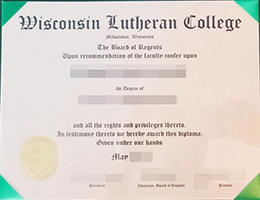 威斯康星路德学院毕业证, Wisconsin Lutheran College diploma
