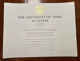 德克萨斯大学奥斯汀分校毕业证, University of Texas at Austin Degree