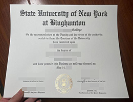 纽约州立大学宾汉姆顿分校文凭, SUNY Binghamton Degree Online