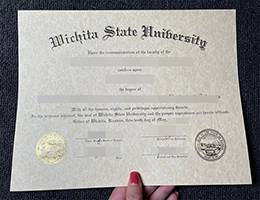 威奇塔州立大学毕业证, Wichita State University Degree