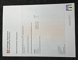 如何在线办理剑桥普通教育证书? buy fake CAIE GCE Certificate