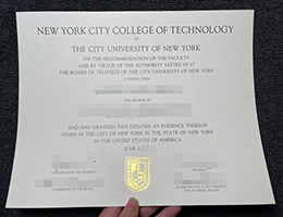 纽约城市大学纽约城市技术学院毕业证, CUNY CityTech diploma online