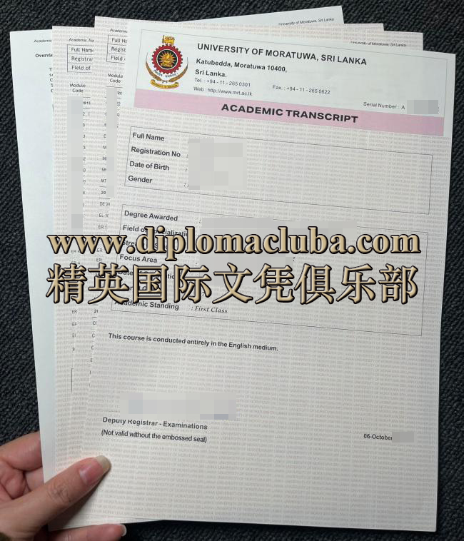 莫勒图沃大学成绩单