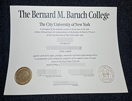 纽约市立大学巴鲁克学院文凭, CNUY Baruch College Degree