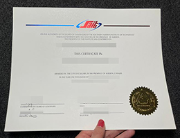 南阿尔伯塔省理工学院文凭，SAIT Degree Certificate