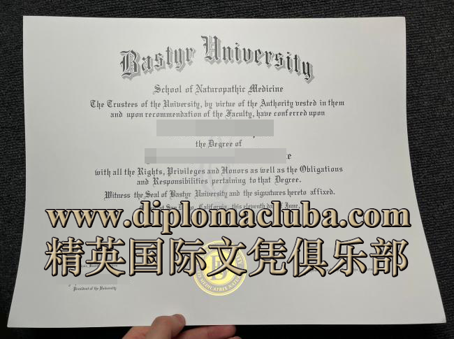 巴斯帝尔大学毕业证