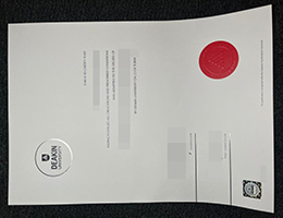 迪肯大学文凭, Deakin University Degree Certificate