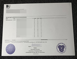 快速办理伯恩茅斯大学成绩单 | 制作英国伯恩茅斯大学成绩单 | 修改伯恩茅斯大学成绩单分数