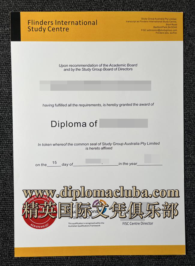 弗林德斯大学国际学习中心文凭