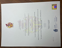 卡迪夫城市大学文凭，Cardiff Metropolitan University Degree Certificate