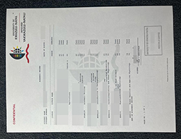 夸祖鲁纳塔尔大学成绩单，University of KwaZulu-Natal Transcript