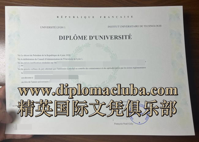 里昂第一大学文凭
