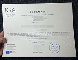 卡瑞尔格若特应用科学大学文凭, Karel de Grote Hogeschool Degree