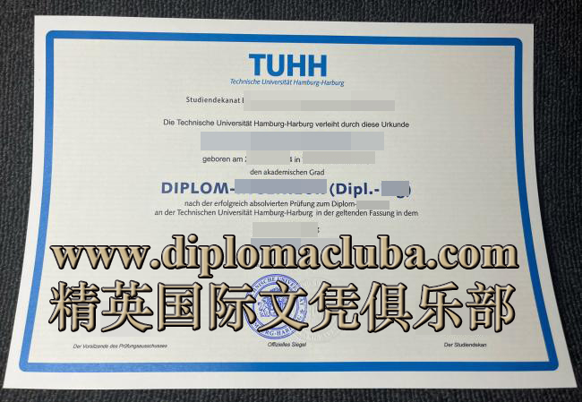 汉堡工业大学文凭