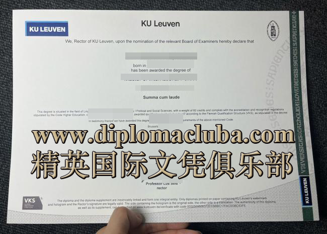 鲁汶大学文凭