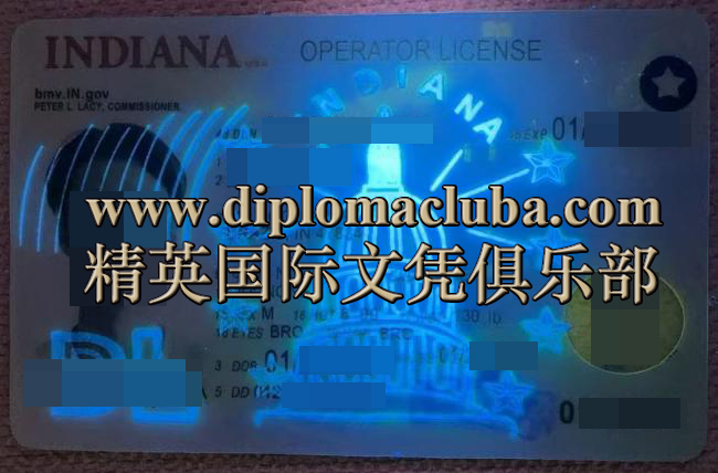 印第安纳州驾照