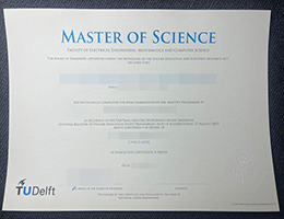 代尔夫特理工大学文凭, TU Delft Degree Certificate Online