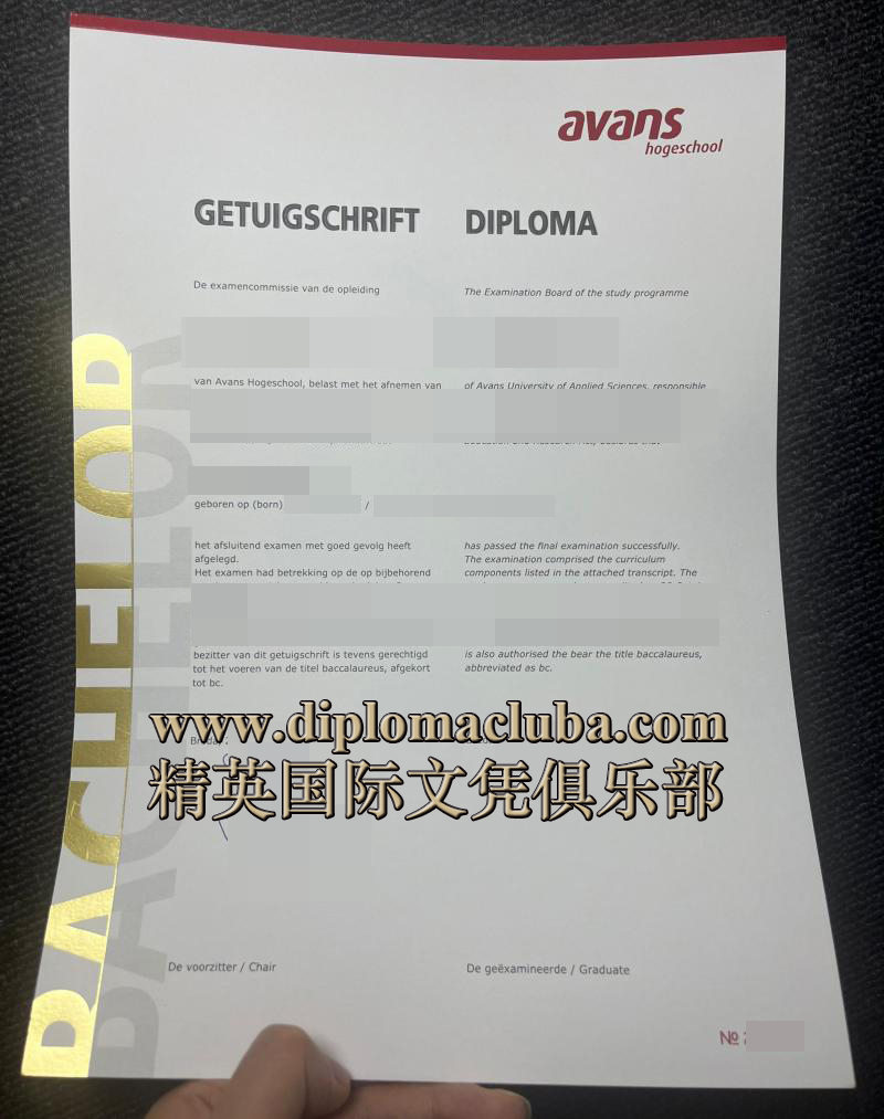 艾文思应用科学大学文凭