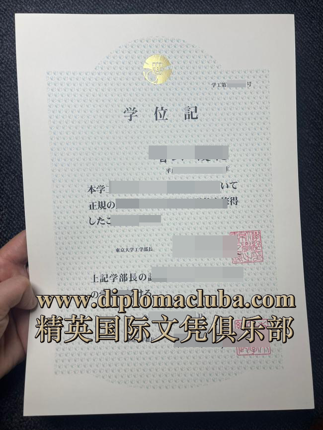 东京大学文凭
