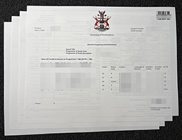 赫特福德大学成绩单，University of Hertfordshire Transcript