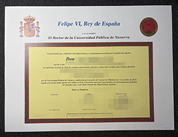 纳瓦拉公立大学文凭 | Universidad Pública de Navarra Diploma