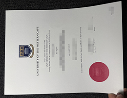 西开普大学文凭，University of the Western Cape Degree