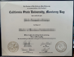 加州州立大学蒙特利湾分校毕业证，CSUMB Diploma