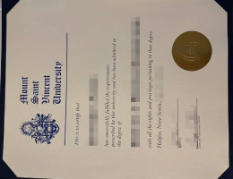 圣文森山大学毕业证，Mount Saint Vincent University Diploma