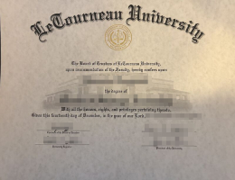 拉特诺大学毕业证，LeTourneau University Degree Certificate