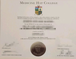 梅迪辛哈特学院文凭，Medicine Hat College Diploma